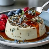 Honey Lavender Panna Cotta