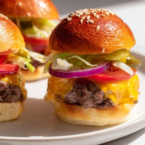 Juicy Mini Beef Sliders
