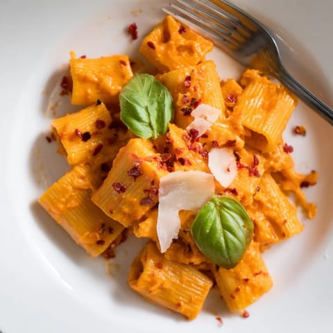 Spicy Rigatoni Pasta