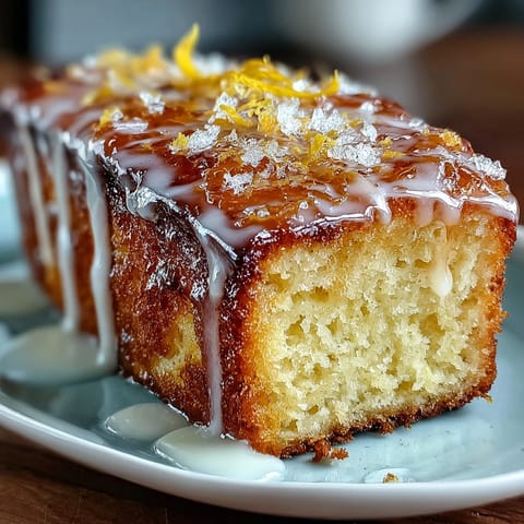 Lemon Drizzle Loaf Cake