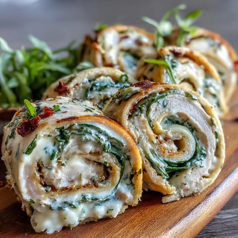 Turkey, cheese, and spinach tortilla pinwheels with creamy spread, perfect for easy party appetizers or lunchbox snacks.