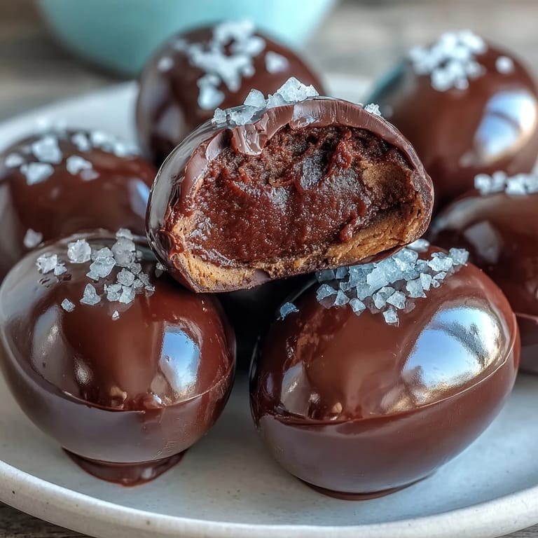 Creamy peanut butter centers coated in rich dark chocolate, these festive eggs offer a delightful sweet-salty flavor combination.